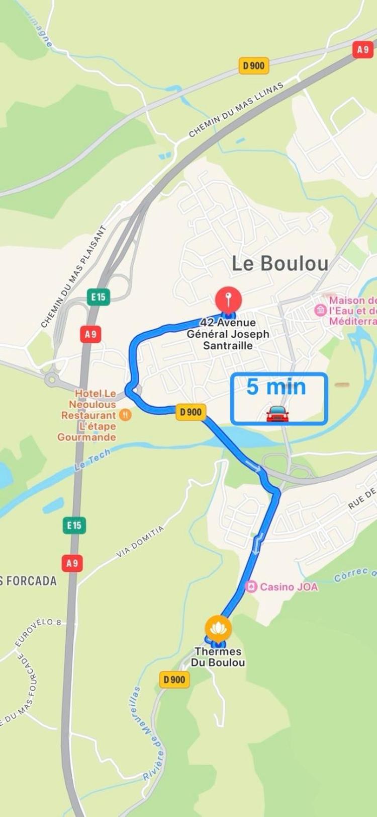 Appart Avec Chambre Lumineux Et Chaleureux Le Boulou Esterno foto